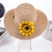 Summer Casual  Girls Caps Outdoor Floral Beach Wide Brim Fashion Sun Hat  eb-92292126